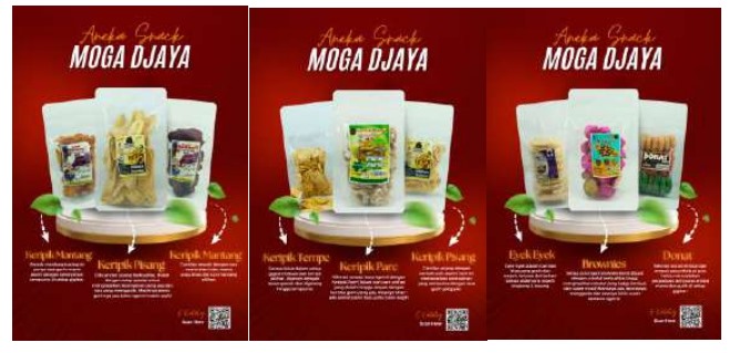 Desain produk UMKM Moga Djaya